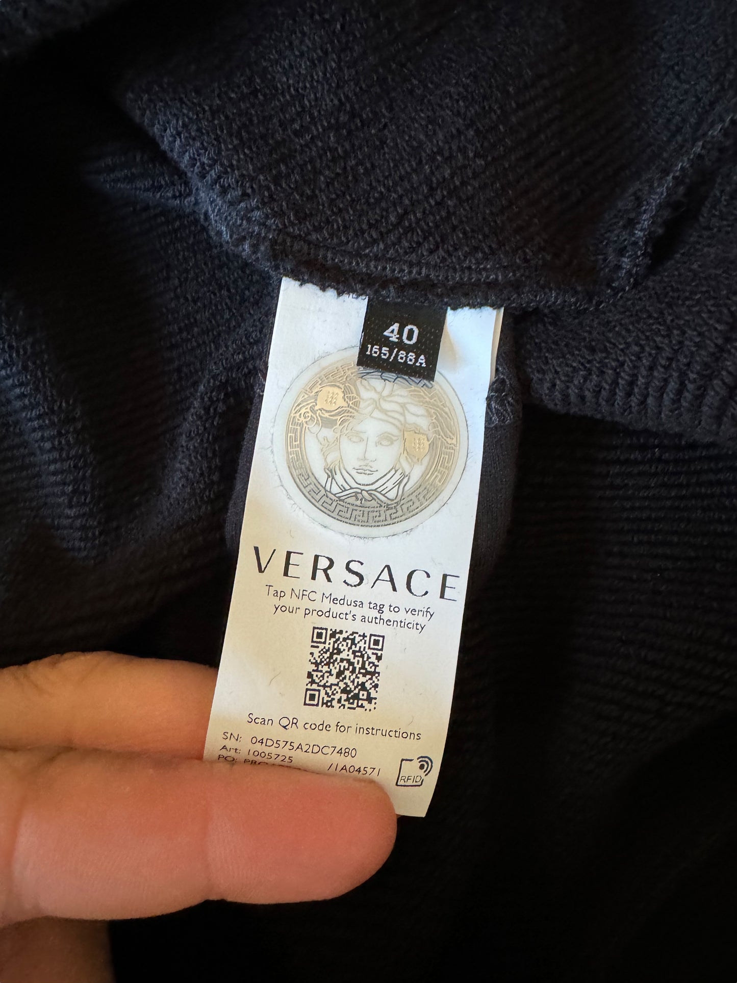 Versace felpa con t-shirt (40)