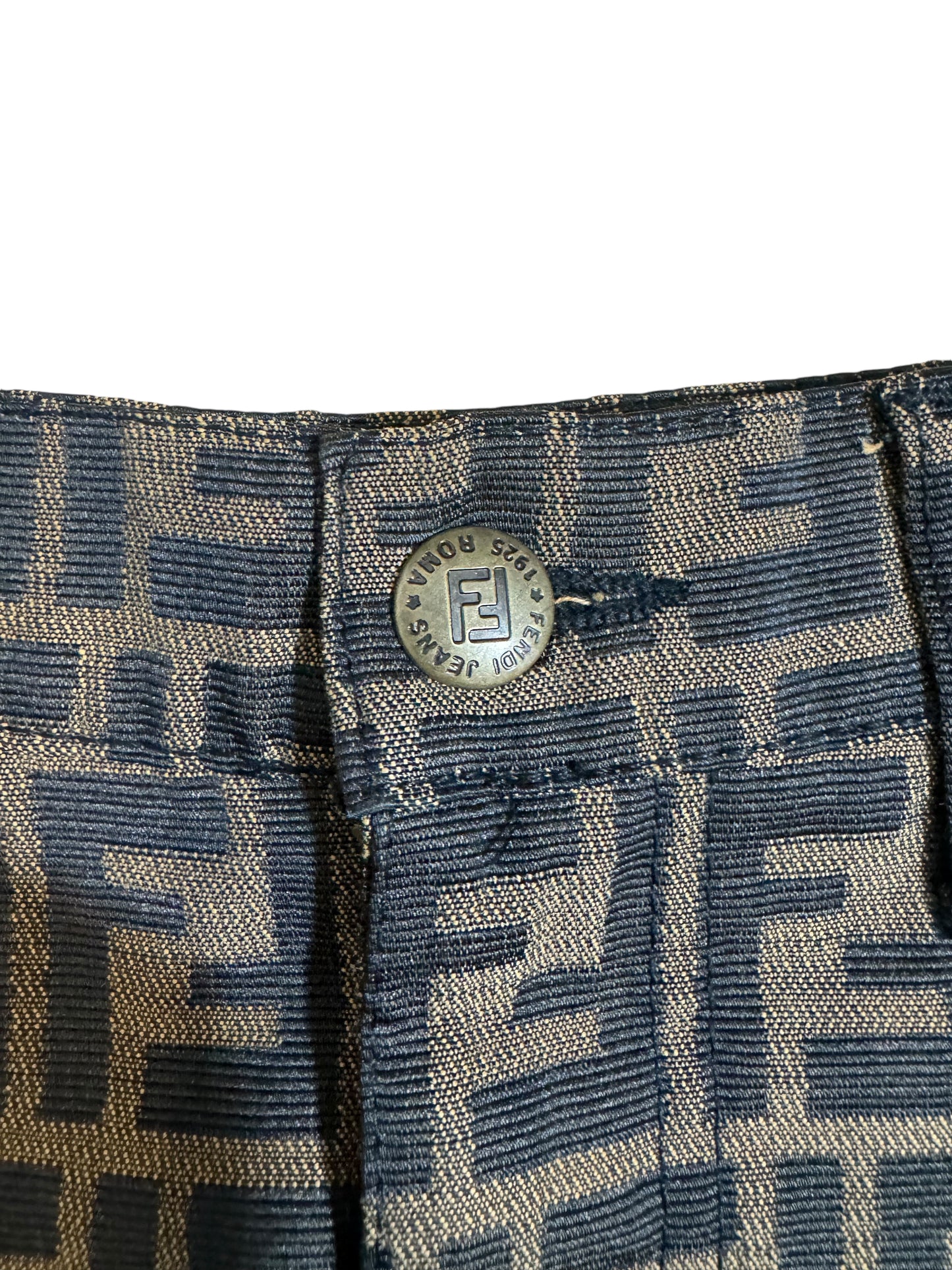 Fendi gonna vintage monogram (42)