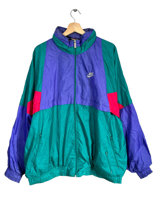 Nike giacca vintage multicolore (XXL)