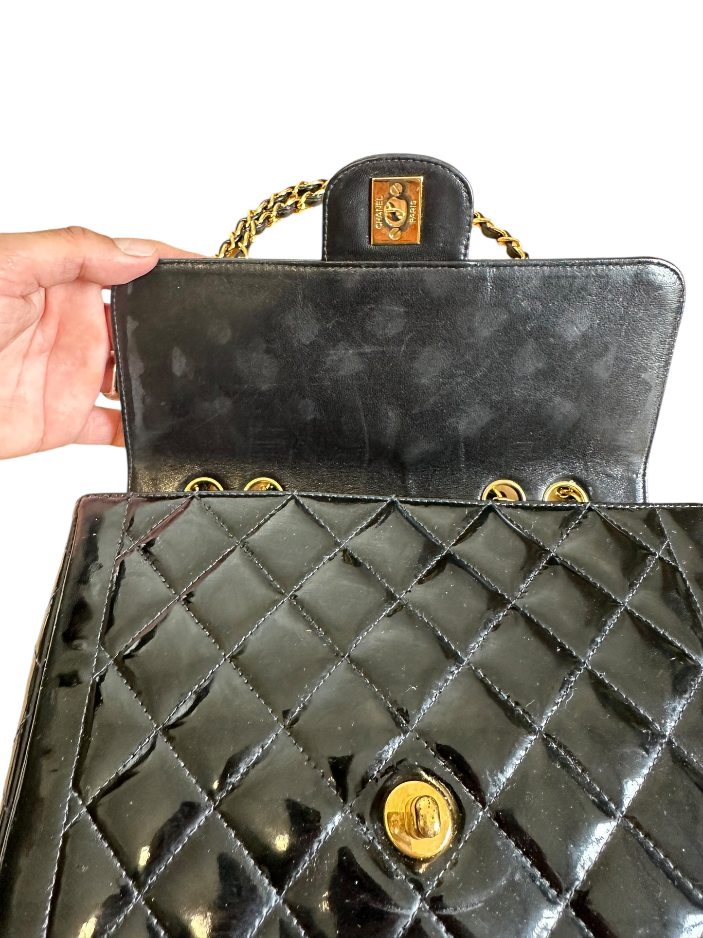 Chanel borsa vintage in pelle