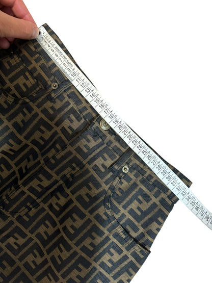 Fendi gonna vintage monogram (42)