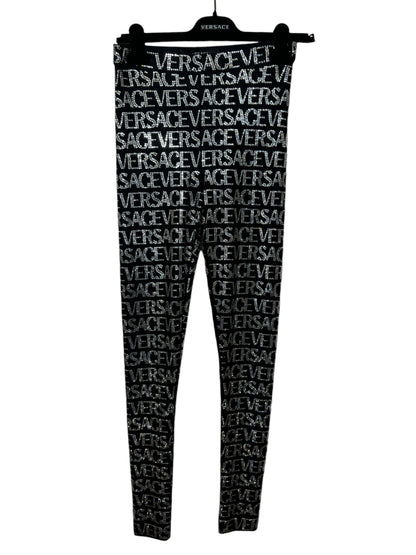 Versace leggins con cristalli (36)