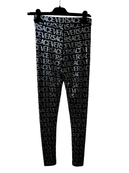 Versace leggins con cristalli (36)