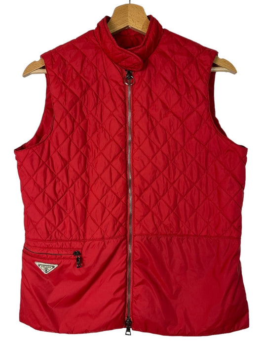 Prada gilet smanicato trapuntato (M)