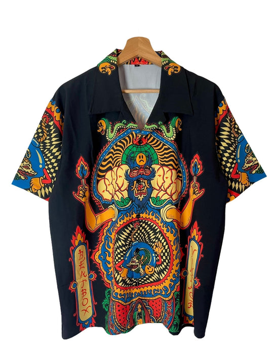 Camicia psychedelic by Beatbox vintage - Beatbox vintage